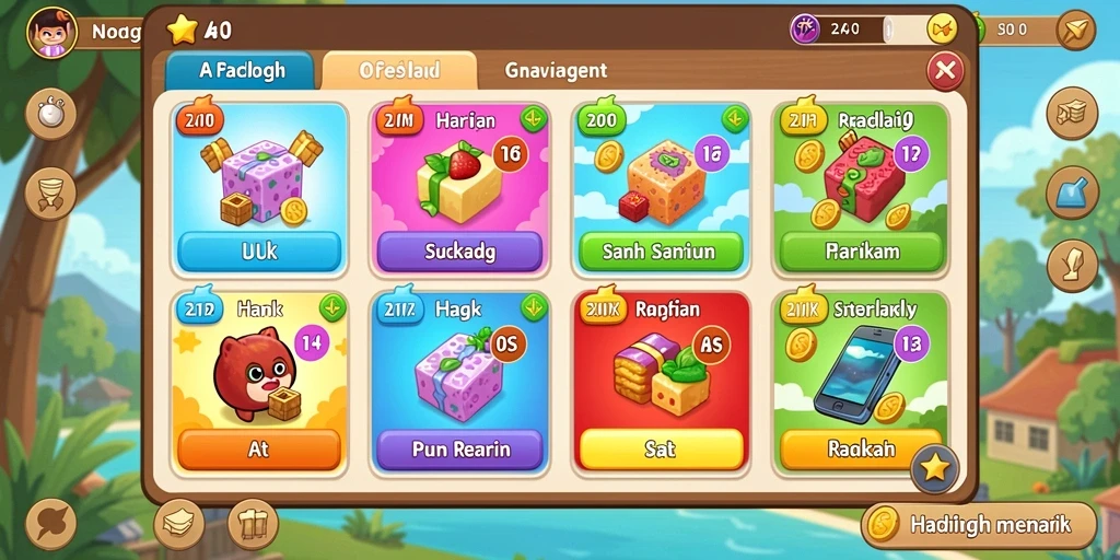 Fitur bonus yang membuat permainan semakin seru.
