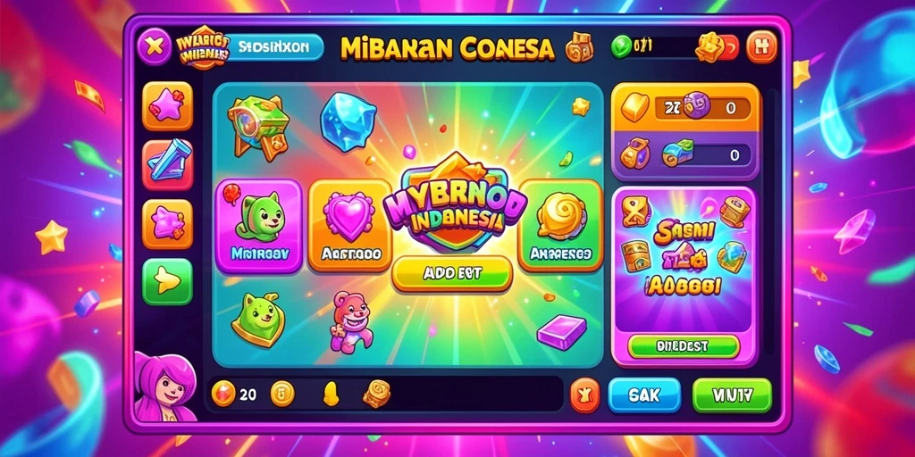 Screenshot memperlihatkan keseruan bermain bingo secara multiplayer.