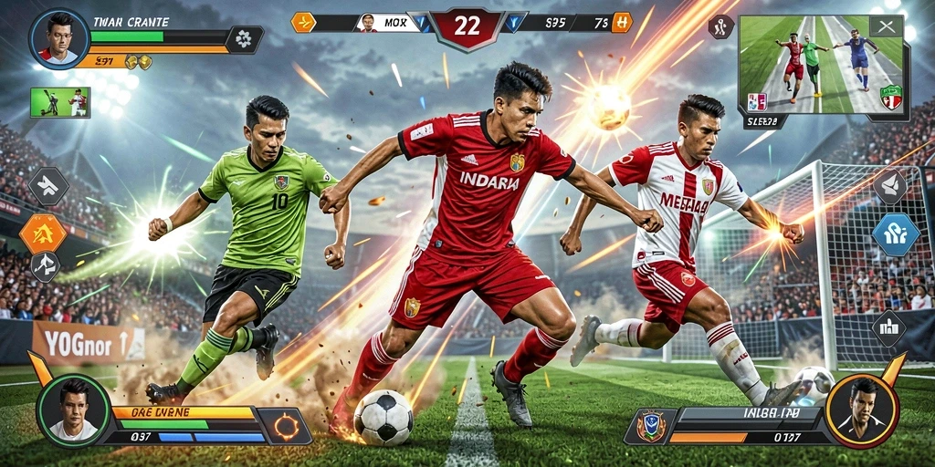 Mode multiplayer seru untuk bermain bersama teman.