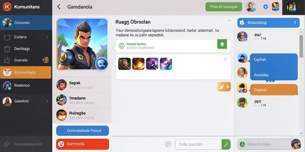 Pemandangan dalam game yang menakjubkan dan detail.