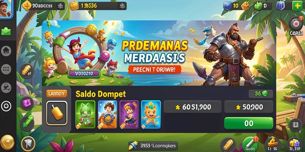Mode permainan yang bervariasi dan menyenangkan.