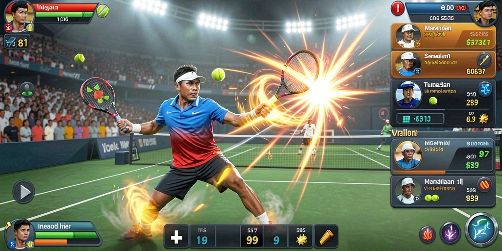 Tangkapan layar menunjukkan fitur multiplayer yang sedang berlangsung.